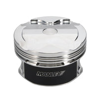 Manley Performance Manley 2018+ Ford Coyote 5.0L DOHC +1cc Dish 3.700in Bore 11:1 CR Platinum Extreme Duty Piston Set