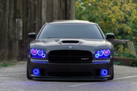 ORACLE Lighting Oracle Dodge Charger 05-10 Triple Ring Halo Kit - ColorSHIFT