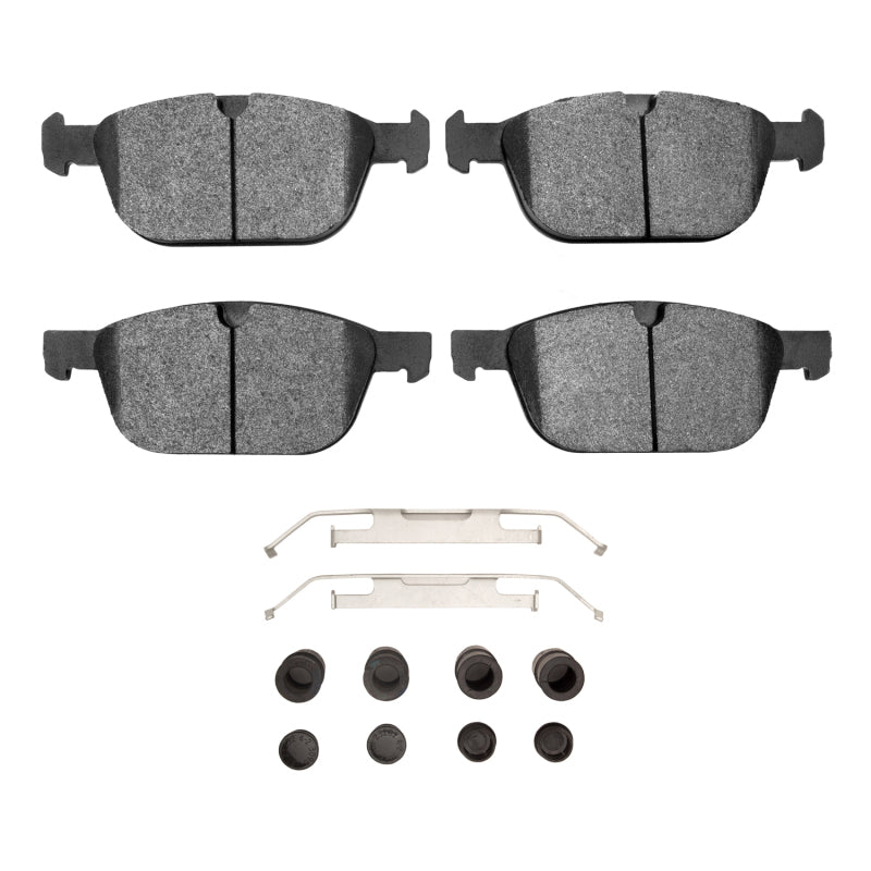 DFC 03-14 Volvo XC90 Front 5000 Advanced Low Metallic Brake Pads and Hardware Kit