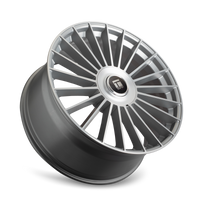 Touren 3610 TR10 26x10 / 6x135/139.7 BP / 25mm Offset / 87.1mm Hub Satin Silver Machined Wheel