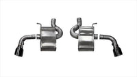 CORSA Performance Corsa 2016 Chevrolet Camaro SS 6.2L V8 2.75in Black Sport Axle-Back Exhaust Dual Rear Exit