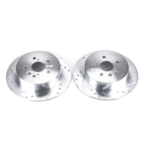 PowerStop Power Stop 04-05 Toyota RAV4 Rear Evolution Drilled & Slotted Rotors - Pair