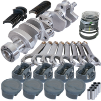 Eagle Chevy LT1 350 1Pc 3.750in Crank 6.000in H-Beam -16cc Inv Dome 4.030in Piston Rotating Assembly