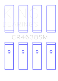 King Engine Bearings Nissan MR18DE / MR20DE (Size STD) Rod Bearing Set