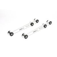 BLOX Racing V2 Billet Rear Lower Control Arms Poly Bushings 96-00 Honda Civic - Raw