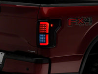 Raxiom 15-17 Ford F-150 Axial Series LED Tail Lights- Black Housing (Smoked Lens)