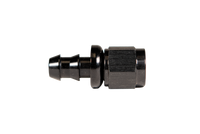 Fleece Performance Universal -8AN Straight to Hose Barb - Black
