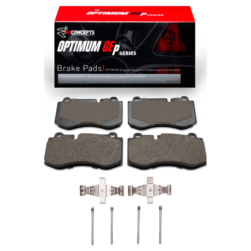 R1 Concepts R1 07-14 Mercedes-Benz S450 Front Optimum OE Pads & Hardware Kit