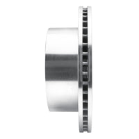 R1 Concepts R1 11-25 Chevrolet Suburban 3500 HD Rear Right Drilled & Slotted Silver Brake Rotor