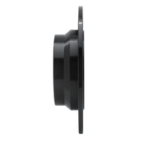 R1 Concepts R1 03-16 Mercedes-Benz E280 (Canada) Rear Left Drilled & Slotted Black Brake Rotor