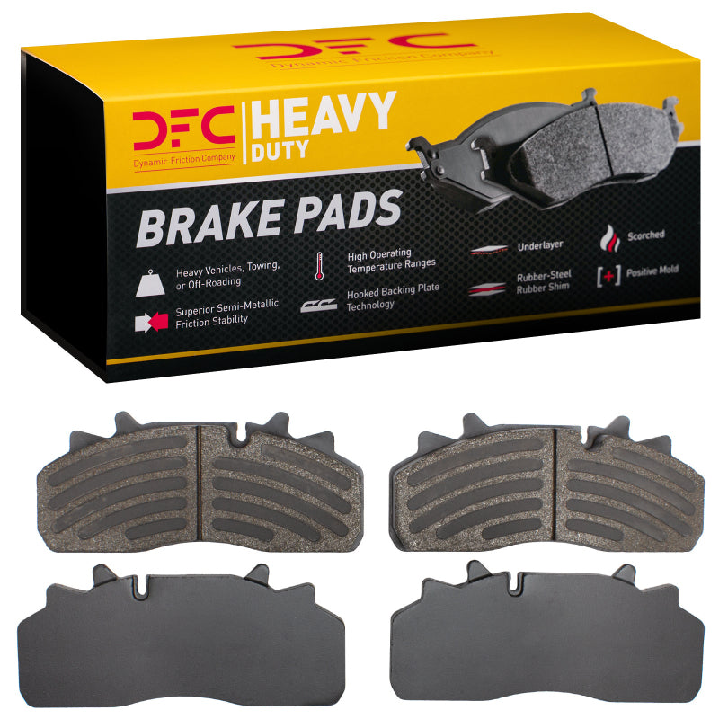 DFC 05-23 Kenworth K270 Fr & Rr Heavy Duty Pads - Semi Metallic
