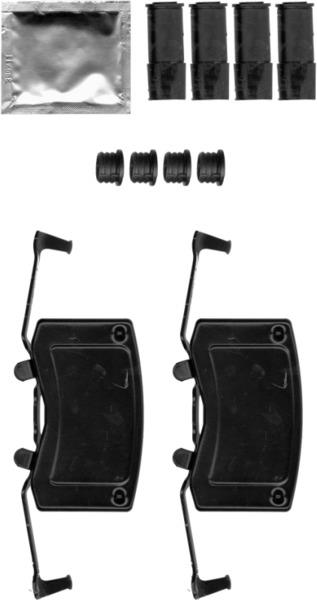 TEXTAR 82504100 Brake Pad Fitting Kit