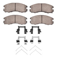 R1 Concepts R1 88-89 Toyota Celica Front Optimum OE Pads & Hardware Kit