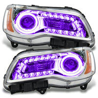 ORACLE Lighting Oracle 11-14 Chrysler 300C SMD HL - Chrome - NON HID - ColorSHIFT w/o Controller