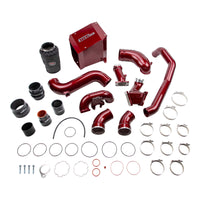 Wehrli 06-07 Chevrolet Duramax 6.6L LBZ Stage 2 High Flow Intake Bundle Kit - Chevy Orange