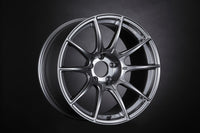 SSR GTX01 18x9.5 5x114.3 40mm Offset Dark Silver Wheel