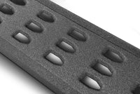 Go Rhino RB20 Running Boards 57in. Cab Length - Bedliner Coating (No Drill/Mounting Brackets Req.)
