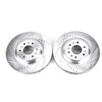 PowerStop Power Stop 04-09 Cadillac SRX Front Evolution Drilled & Slotted Rotors - Pair