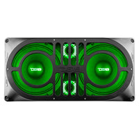DS18 TJ/JK/JKU/JL/JLU Tailgate Enclosure Fits 2x 10in Speakers 2x 3in Tweeters Grill Included