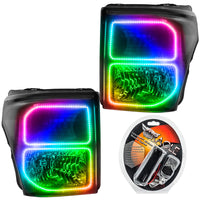 ORACLE Lighting Oracle 11-16 Ford F250/350 LED HL - Black - ColorSHIFT