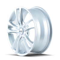 Touren 3222 TR22 15x7 / 5x100/114.3 BP / 40mm Offset / 72.62mm Hub Gloss Hyper Silver Wheel