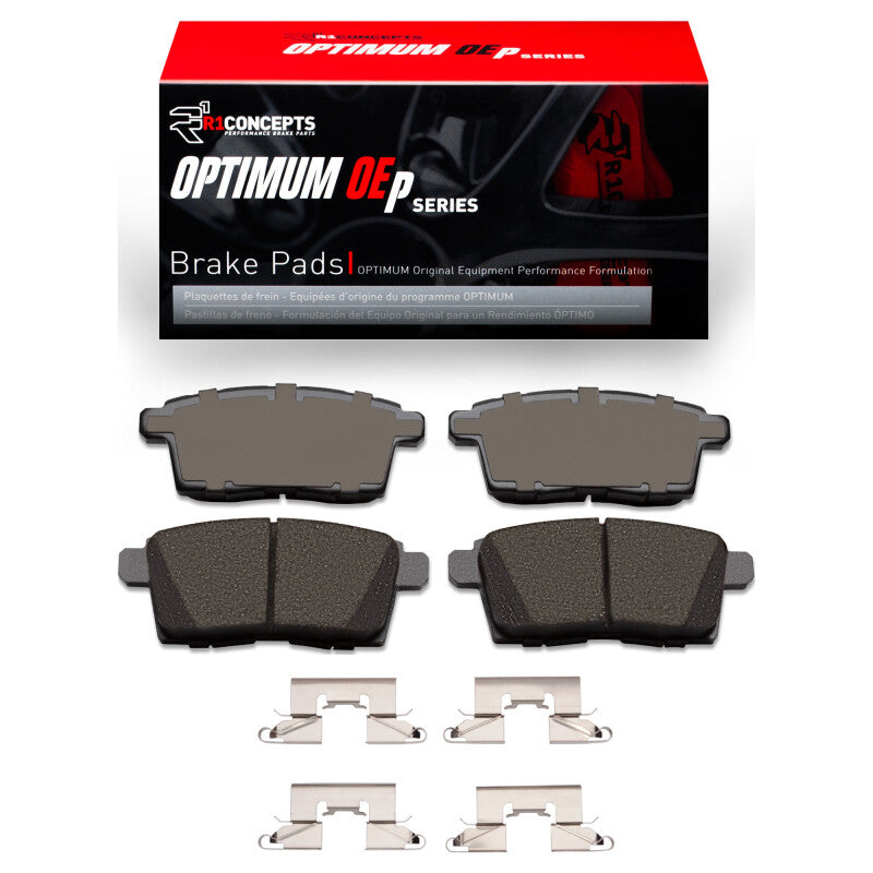 R1 Concepts R1 07-15 Ford Edge Rear Optimum OE Pads & Hardware Kit