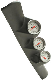 Autometer 98-02 Dodge Ram Black Triple A-Pillar W/SPKR Gauge Kit