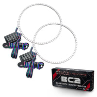 ORACLE Lighting Oracle 2021 Ford Bronco Base Headlight LED Halo Kit - ColorSHIFT - w/ BC1 Controller
