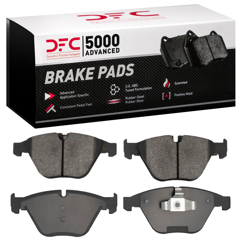 DFC 07-15 BMW 328i Front 5000 Advanced Low Metallic Brake Pads