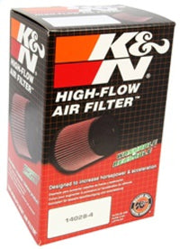 K&N Engineering K&N Universal Rubber Filter 3 1/2 inch FLG / 4 5/8 inch Base / 3-1/2 inch Top / 5 1/2 inch Height