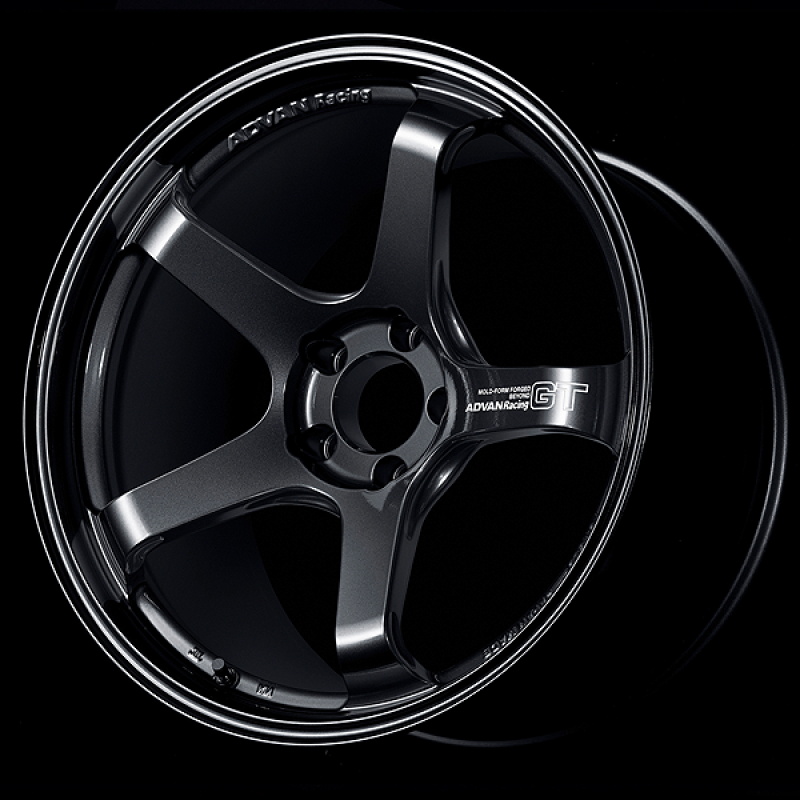 Advan GT Beyond 19x9.5 +49 5x112 Racing Titanium Black Wheel