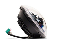Raxiom 07-18 Jeep Wrangler JK Axial 7-In LED Headlights w/ DRL Turn Signals- Black Housing (Clear)