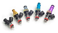 Injector Dynamics 1340cc Injectors - 60mm Length - 11mm Blue Top - Denso Lower Cushion (Set of 8)