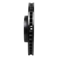 R1 Concepts R1 94-99 Toyota Celica Front Left Drilled & Slotted Black Brake Rotor