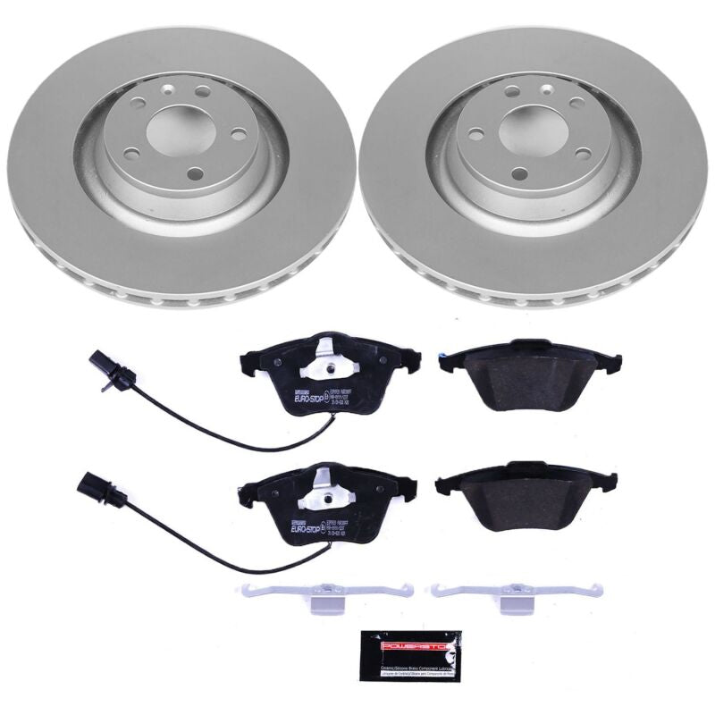 PowerStop Power Stop 05-11 Audi A6 Quattro Front Euro-Stop Brake Kit