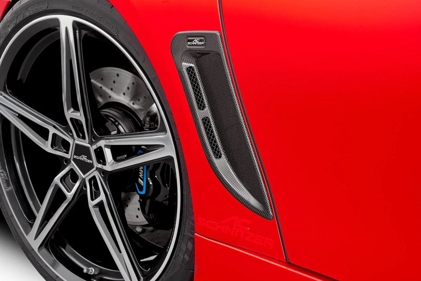 AC Schnitzer BMW I12 I15 i8 Carbon fibre air ducts (front)