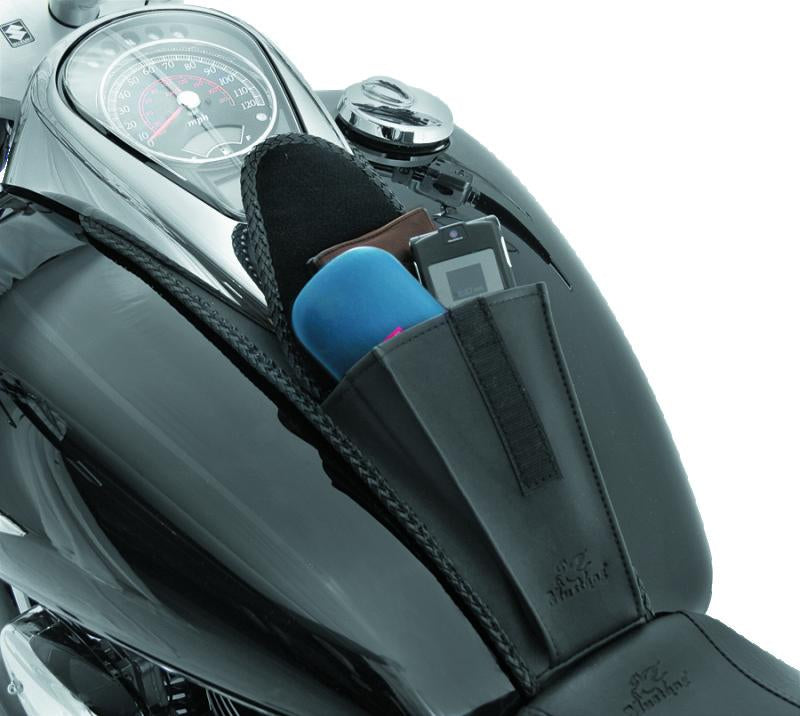 Mustang Motorcycle Mustang 05-08 Suzuki VL800 Volusia, Boulevard C50 Tank Bib - Black