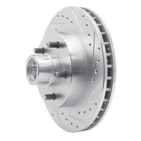R1 Concepts R1 1969-1996 Buick Estate Wagon Front Right Drilled & Slotted Silver Brake Rotor