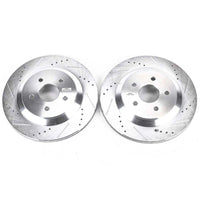 PowerStop Power Stop 04-07 Ford Freestar Rear Evolution Drilled & Slotted Rotors - Pair