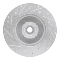 R1 Concepts R1 03-03 Dodge Ram 1500 Van Front Right Drilled & Slotted Silver Brake Rotor