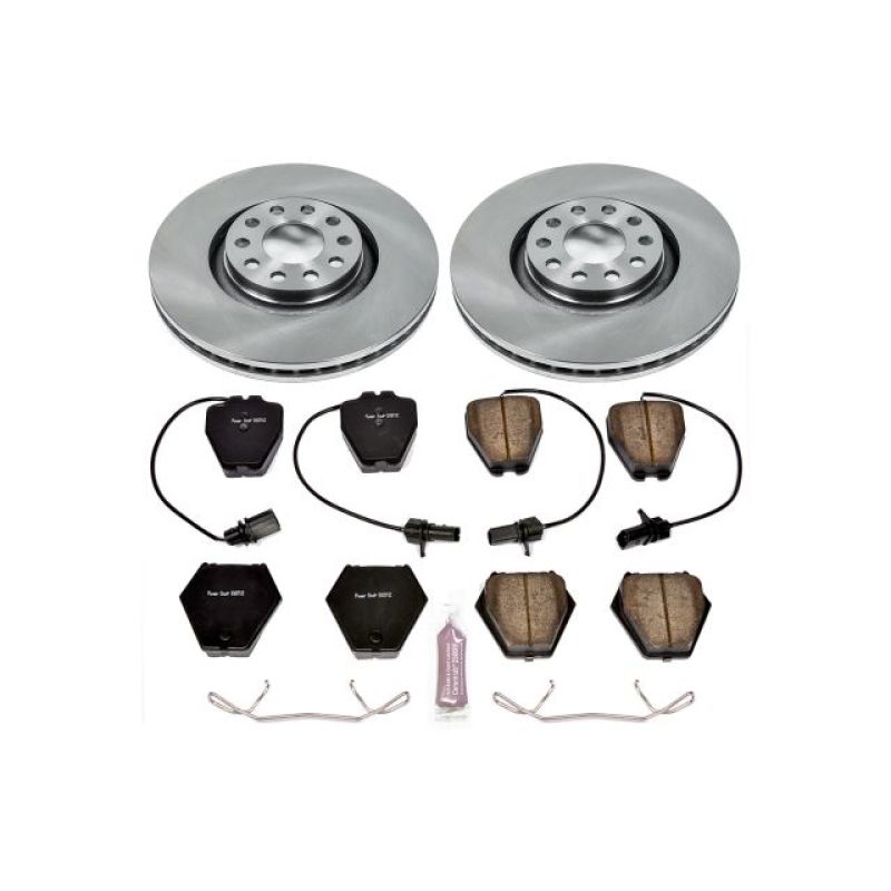 PowerStop Power Stop 00-01 Audi A6 Quattro Front Autospecialty Brake Kit