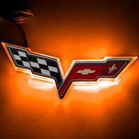 ORACLE Lighting Oracle Chevrolet Corvette C6 Illuminated Emblem - Dual Intensity - Amber