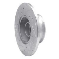 R1 Concepts R1 79-85 Volkswagen Type 2 Front Right Drilled & Slotted Silver Brake Rotor