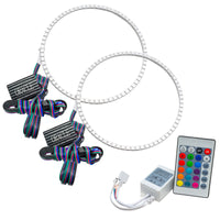 ORACLE Lighting Oracle Jeep Wrangler JL/JT LED Surface Mount Headlight Halo Kit - w/ Simple Controller