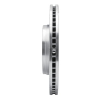R1 Concepts R1 06-09 Chevrolet Trailblazer Front Left Drilled & Slotted Silver Brake Rotor