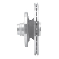 R1 Concepts R1 1979-1983 Mazda RX-7 Front Right Drilled & Slotted Silver Brake Rotor