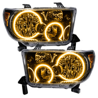 ORACLE Lighting Oracle 07-11 Toyota Tundra Pre-Assembled Headlights - Black Housing - w/o Controller