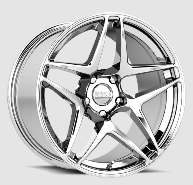 Kansei K15X Astro 18x9.5in / 5x114.3 BP / 22mm Offset / 73.1mm Bore - Chrome