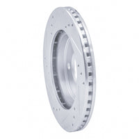 R1 Concepts R1 95-96 Dodge Neon (USA/Canada) Front Right Drilled & Slotted Silver Brake Rotor
