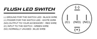 ORACLE Lighting Oracle Power Symbol On/Off Flush Mount LED Switch - Yellow